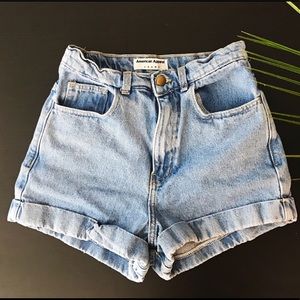 American Apparel Shorts - ✨ AMERICAN APPAREL LIGHT WASH DENIM CUFF SHORTS American Apparel Shorts - ✨ AMERICAN APPAREL LIGHT WASH DENIM CUFF SHORTS